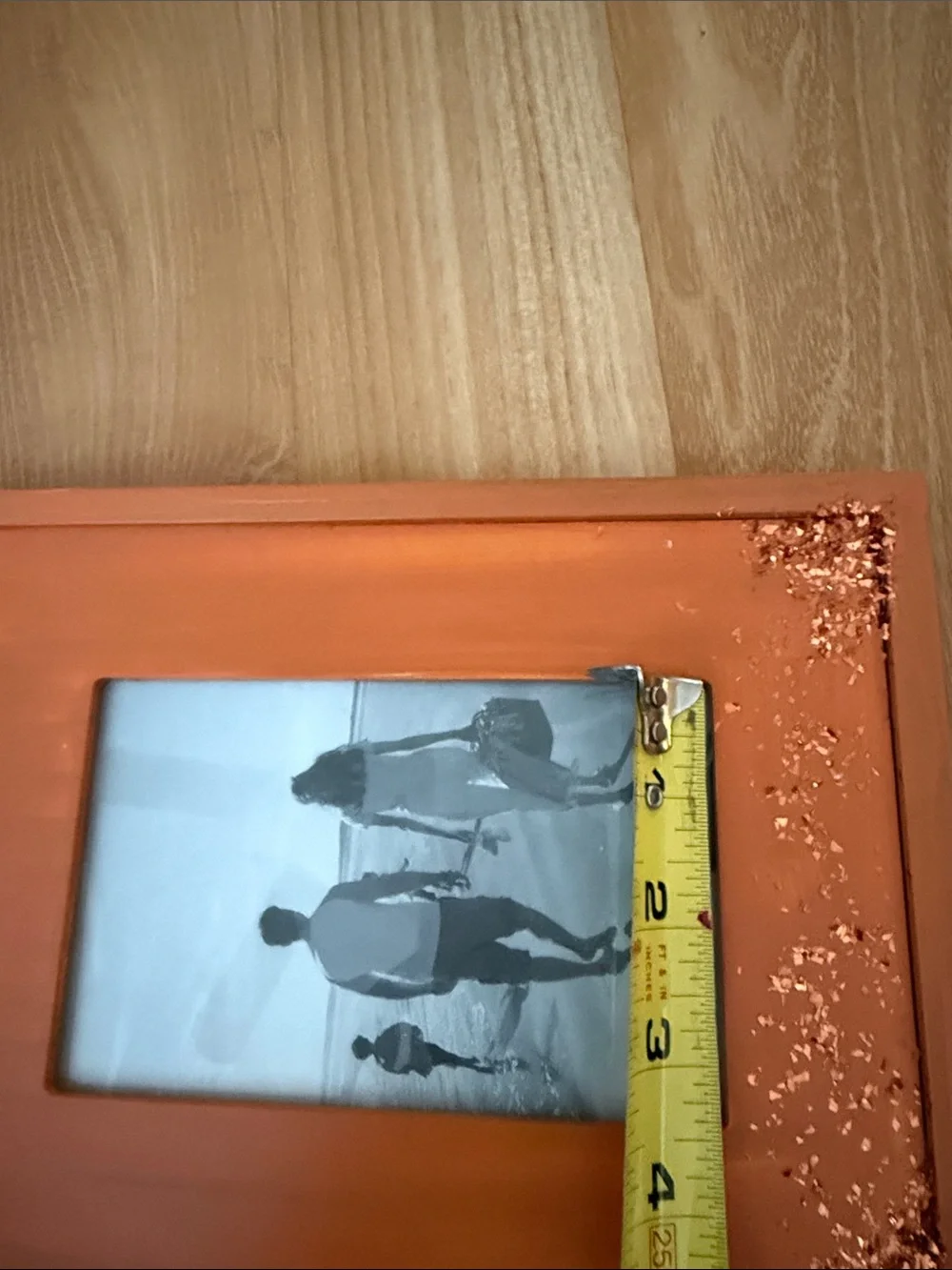 Vintage bright orange